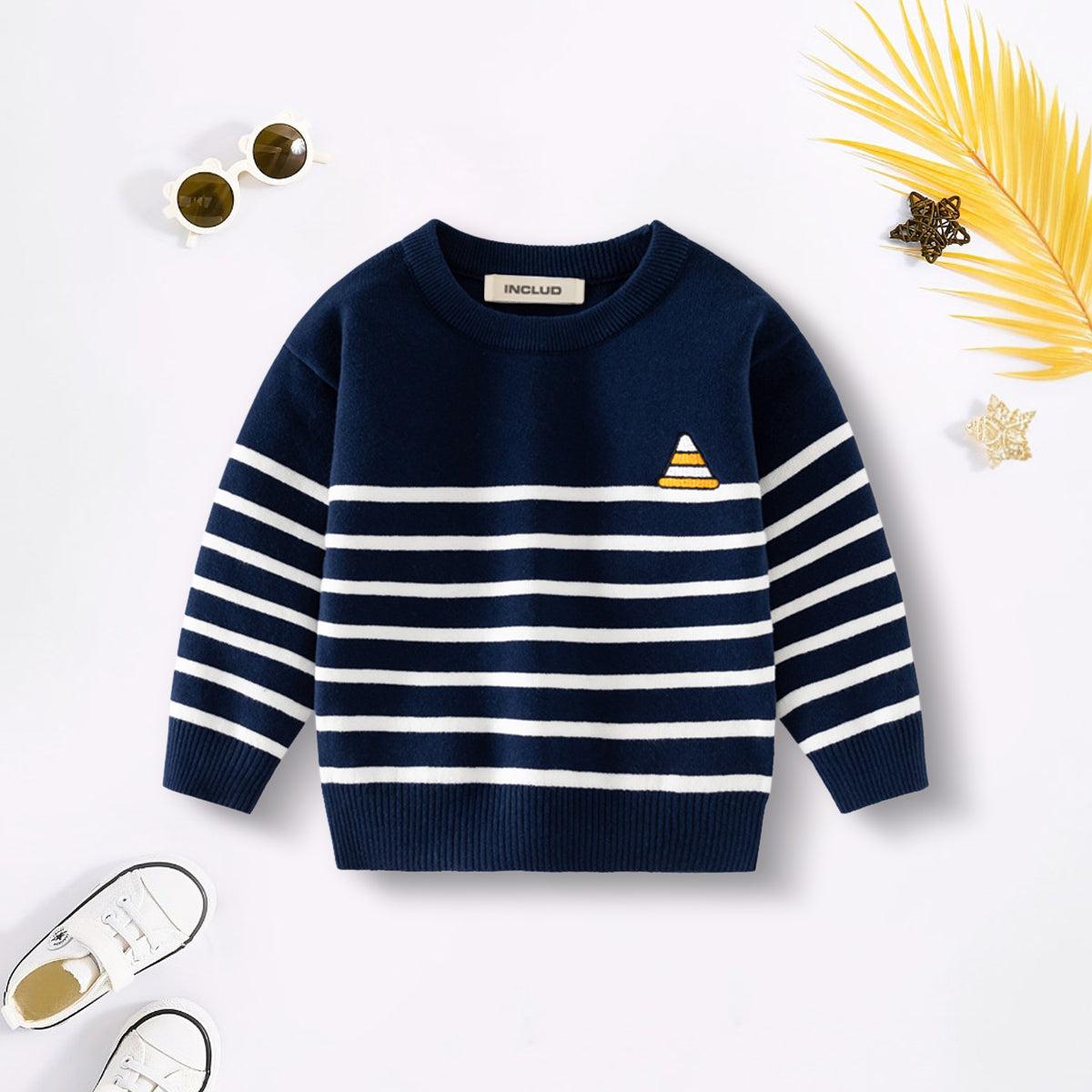 Striped School Sweater